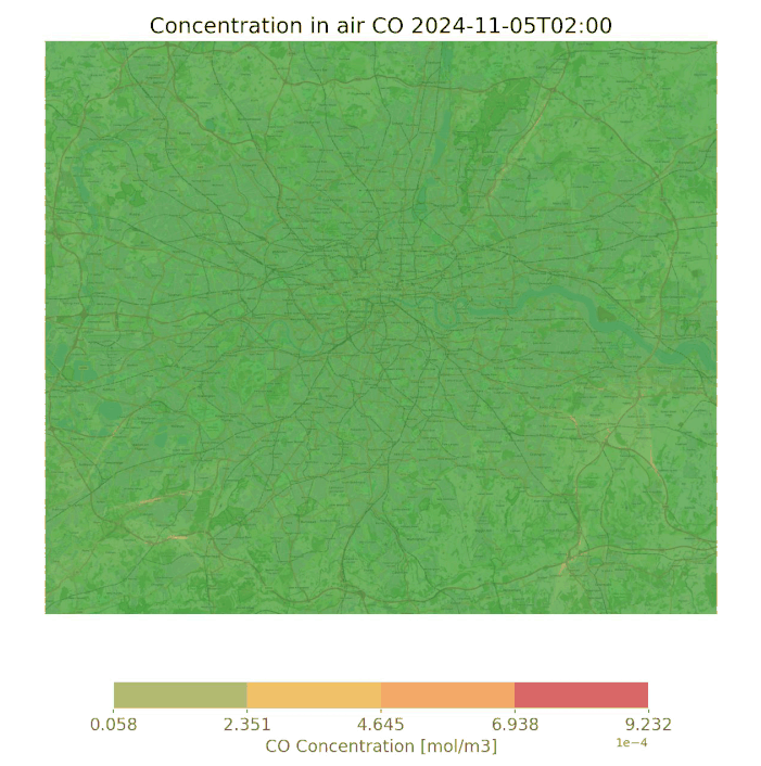 Air Quality Map of London